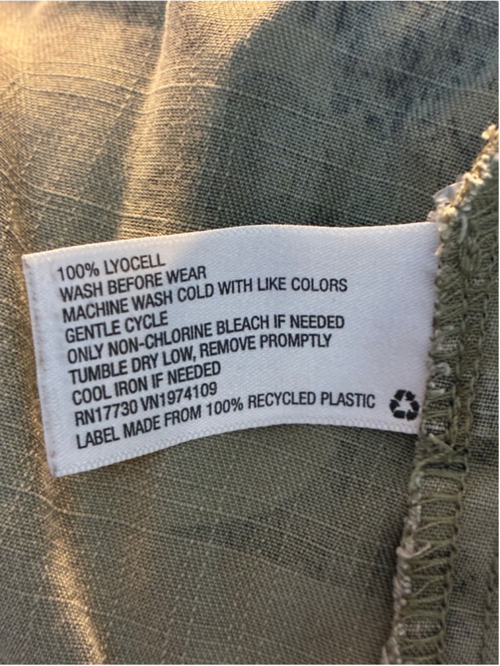 Knox Rose Green Camo Lyocell Drawstring Utility Jacket Utility Jacket Size XL - Picture 11 of 12